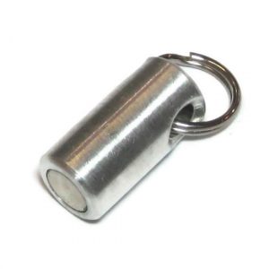 Mini Keychain Magnet Hanger - N52 Rare Earth Magnet - Aluminum