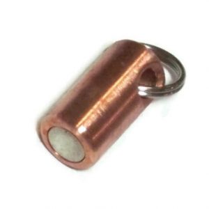 Gold & Silver Test Magnet 10 lb N52 Neodymium Rare Earth – Brass Body