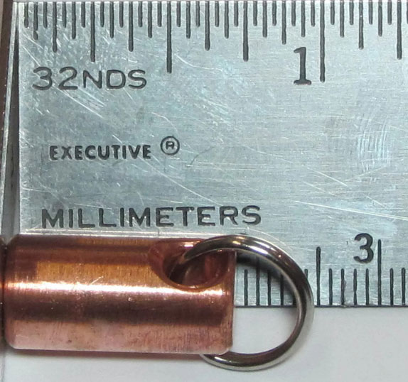Mini Keychain Magnet Hanger - N52 Rare Earth Magnet - Copper